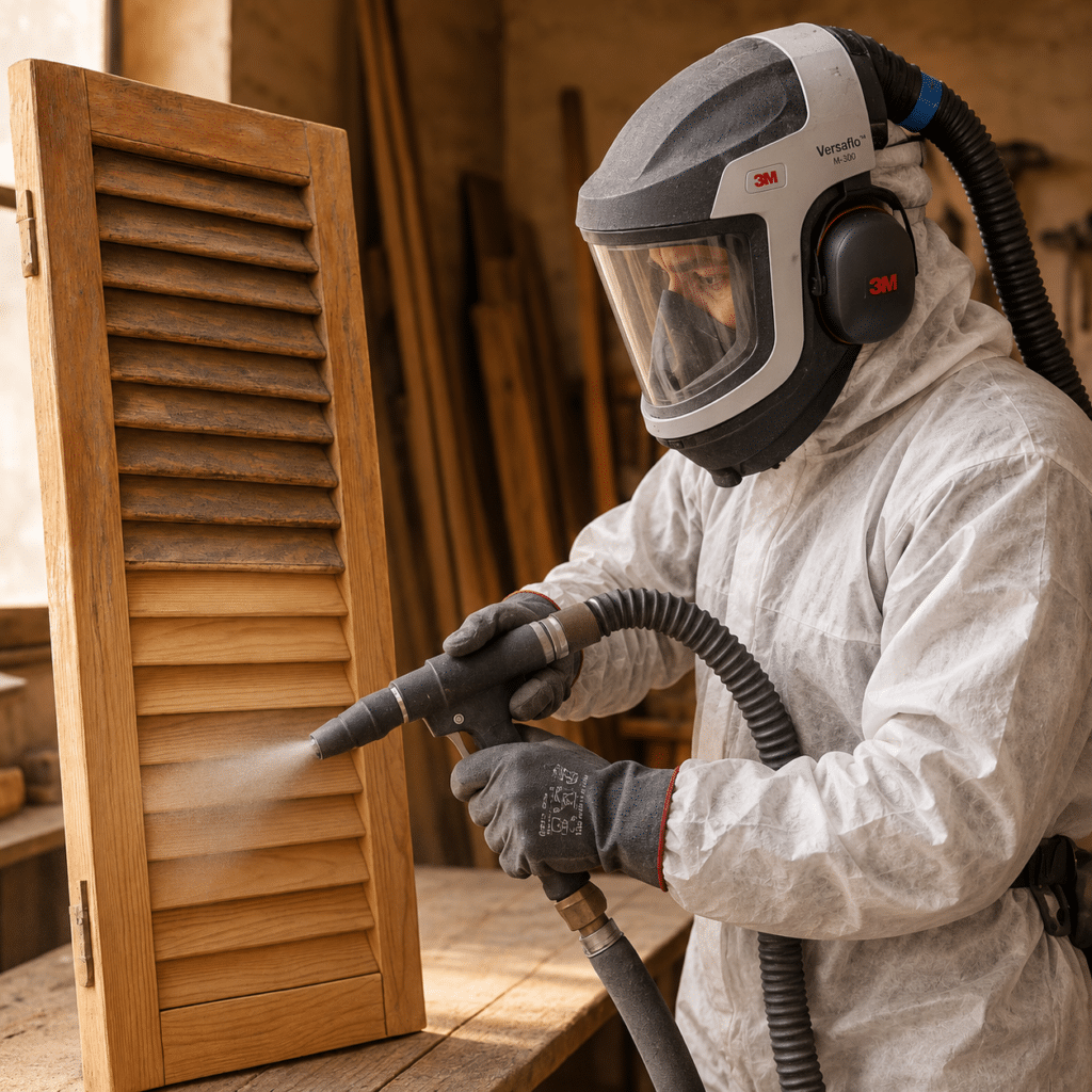 Décaper les volets en bois : techniques et avantages