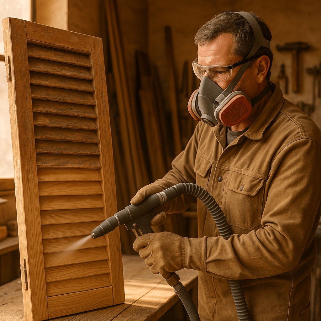Décaper les volets en bois : techniques et avantages