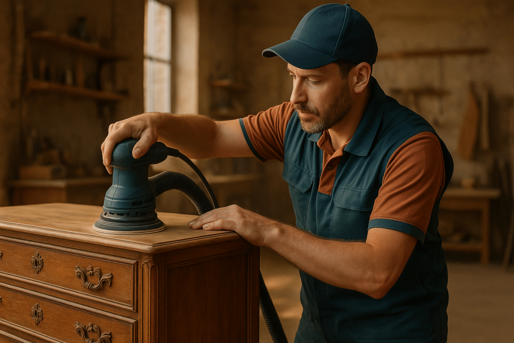 Optimisez Vos Meubles : Guide Sableuse pour Meuble Efficace